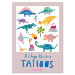 Lustige Kindertattoos | Dinos
