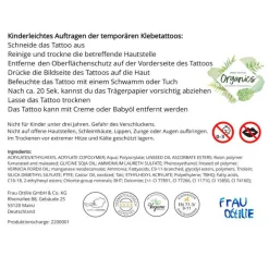 Lustige Kindertattoos | Wildes Meer