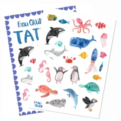 Lustige Kindertattoos | Wildes Meer