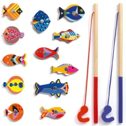 Magnet-Angelspiel | Grafische Fische