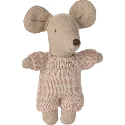 Maileg | Babymaus in Tragetasche (Rose)
