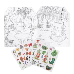Mal- und Stickerbuch | Die Gärtnerei