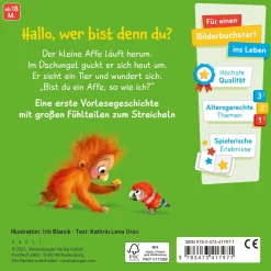 Mein erstes Vorlese-Fühlbuch: Bist du ein Affe?