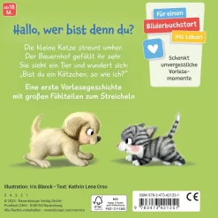 Mein erstes Vorlese-Fühlbuch: Bist du eine Katze?