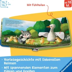 Mein erstes Vorlese-Fühlbuch: Bist du eine Katze?