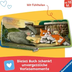 Mein erstes Vorlese-Fühlbuch: Bist du eine Katze?