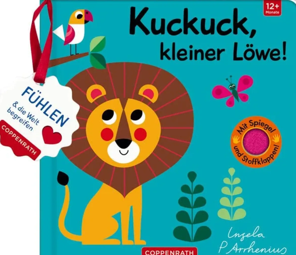 Mein Filz-Fühlbuch: Kuckuck, kleiner Löwe!