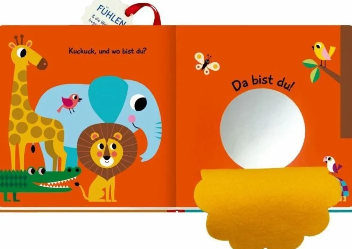 Mein Filz-Fühlbuch: Kuckuck, kleiner Löwe!