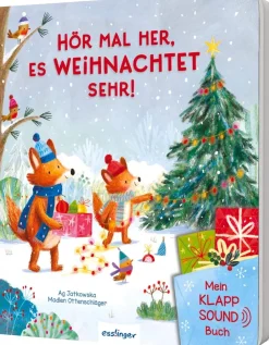 Mein Klapp-Sound-Buch: Hör mal her, es weihnachtet sehr!