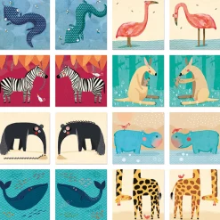 Memory-Spiel | Wild animals