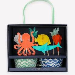 Meri Meri Cupcake-Set | Meerestiere