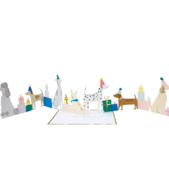 Meri Meri 3D-Geburtstagskarte | Dog party