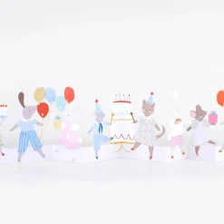 Meri Meri 3D-Karte zum Geburtstag | Tierfreunde