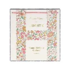 Meri Meri x Liberty Geburtstags-Girlande | Happy Birthday