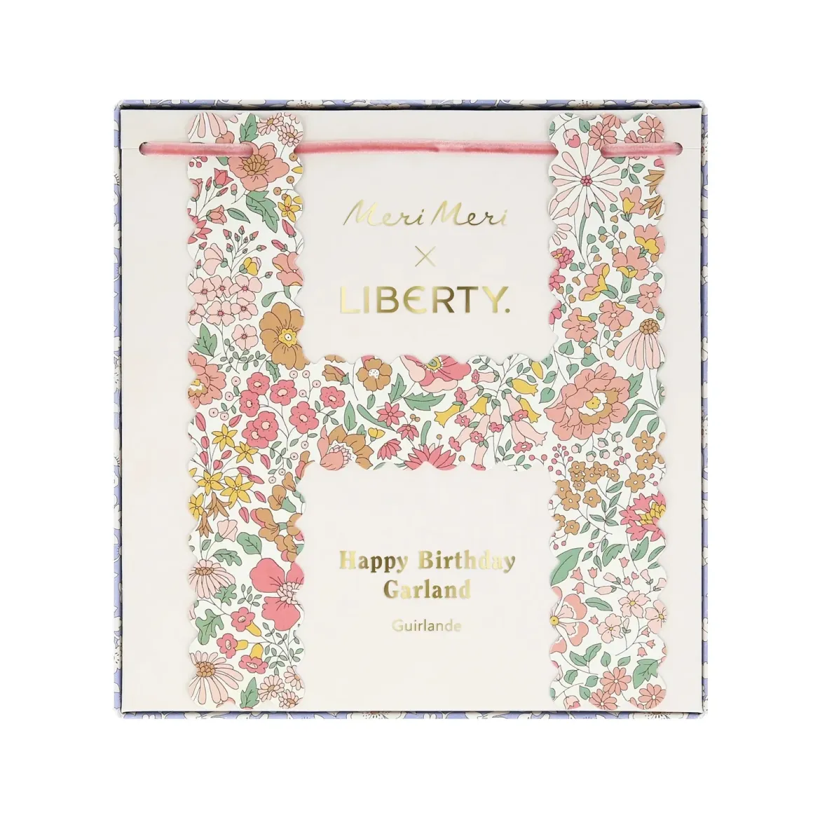 Meri Meri x Liberty Geburtstags-Girlande | Happy Birthday