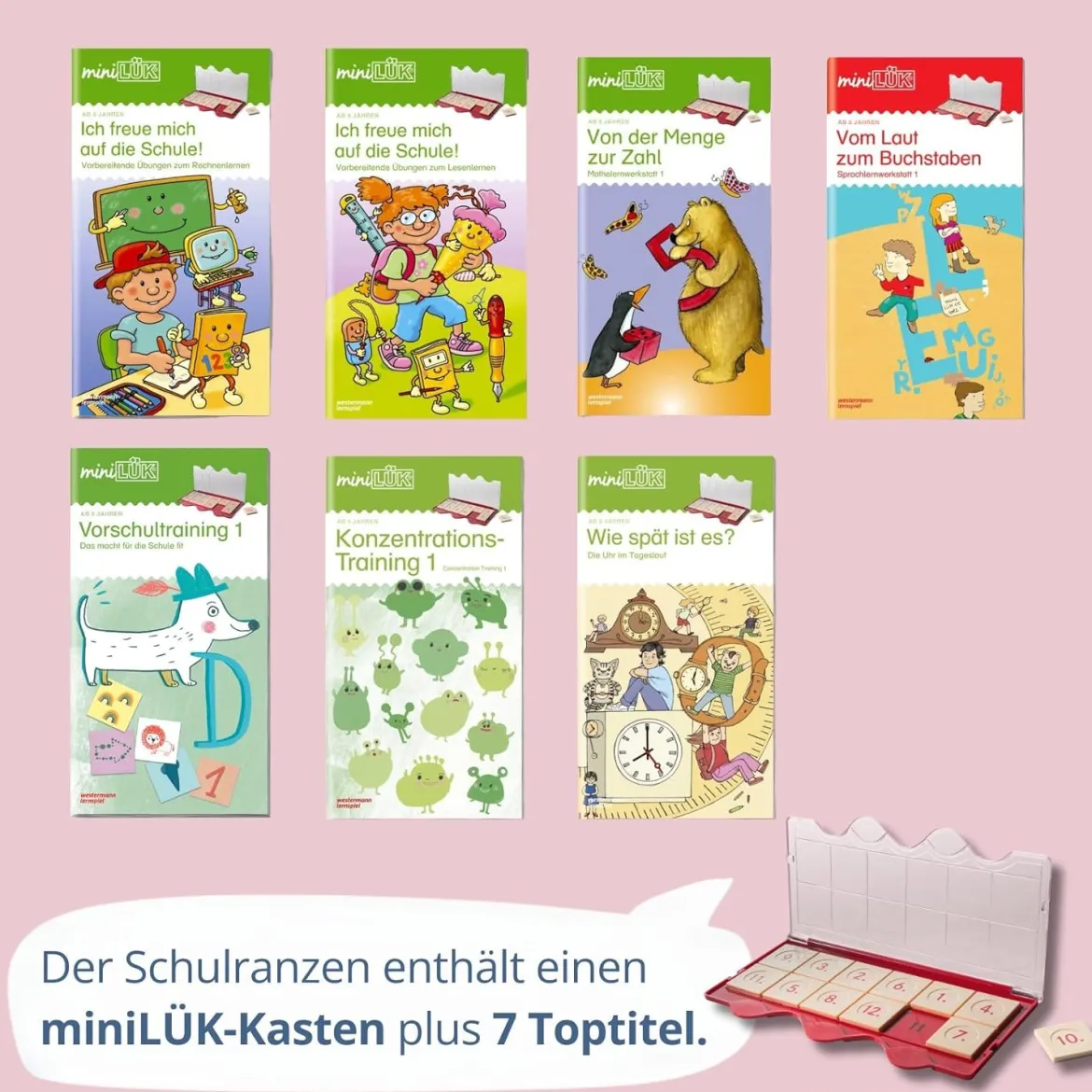 MiniLÜK Vorschule: miniLÜK-Schulranzen - Vorschule