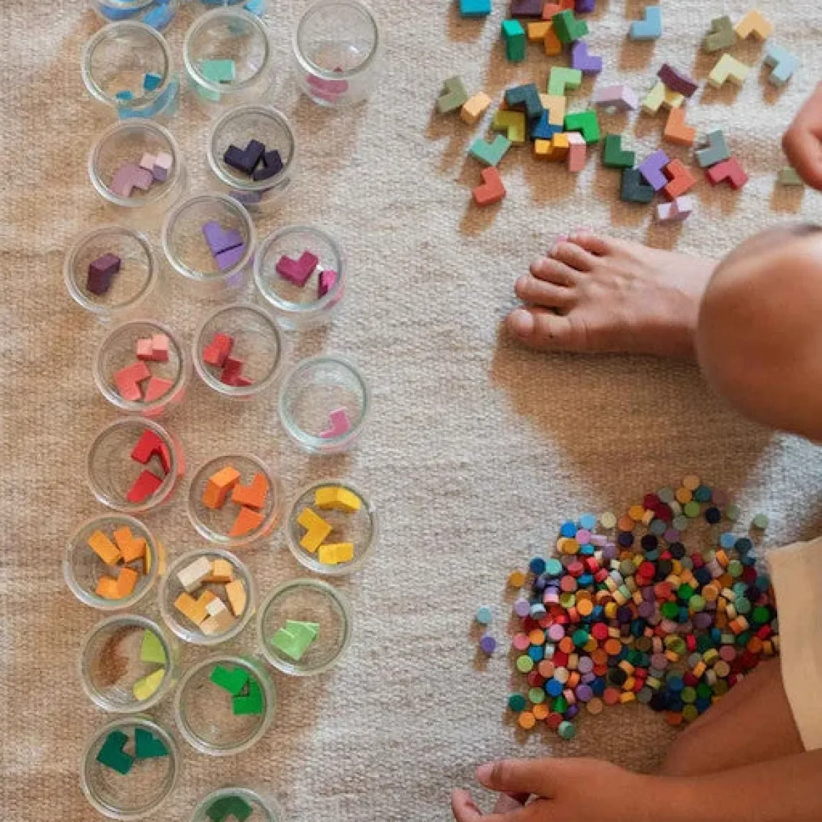 Mis Match & Bloom Holzspielset | Über 400 Teile