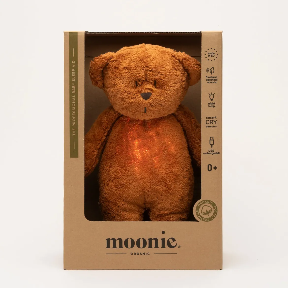 Moonie Einschlafbär | Organic Karamell