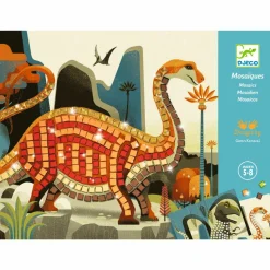 Mosaik Bastelset | Metallische Dinosaurier