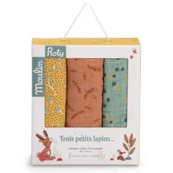 Mulltücher Trois Lapins | 3er-Set
