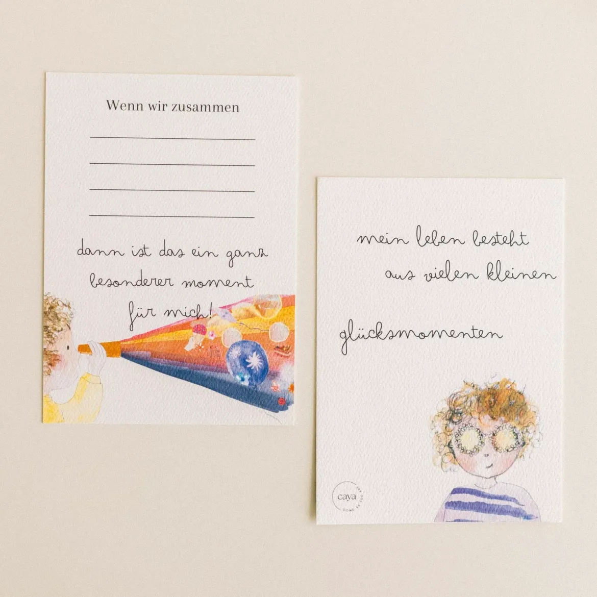 Mutmachkarten | 7 personalisierbare Affirmationskarten