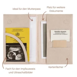 Mutterpasshülle | Zitrone