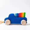 Nachzieh-Lastwagen | Mit 10 Bauplättchen