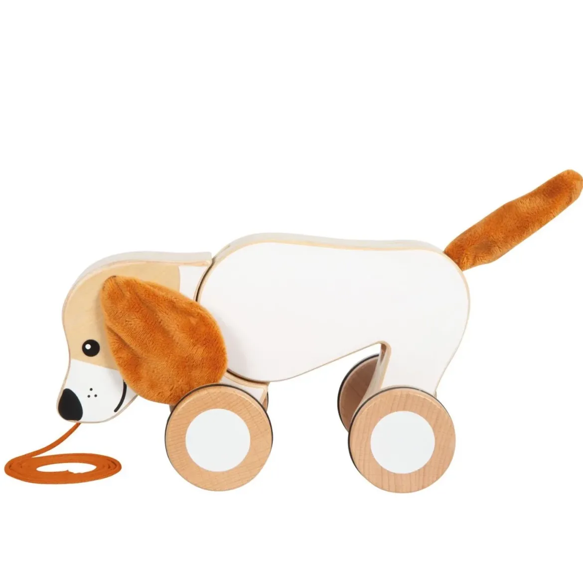 Nachziehtier Hund mit Knisterohren