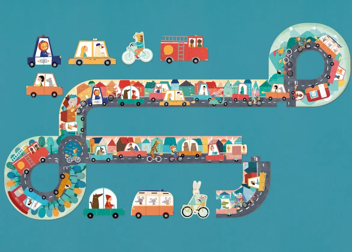 Pocket-Puzzle Petit Voyage | 24 Teile