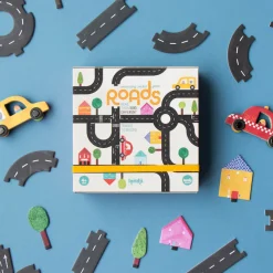 Pocket-Spiel & Puzzle Roads | 48 Teile