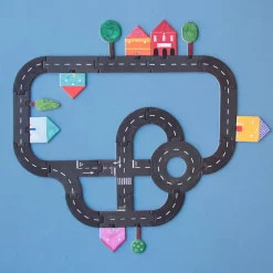 Pocket-Spiel & Puzzle Roads | 48 Teile