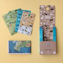 Poster- & Stickerset | Animal World