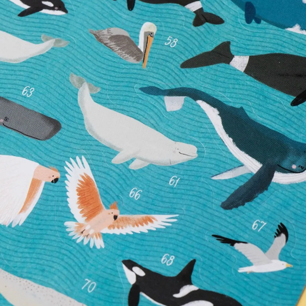 Poster- & Stickerset | Animal World