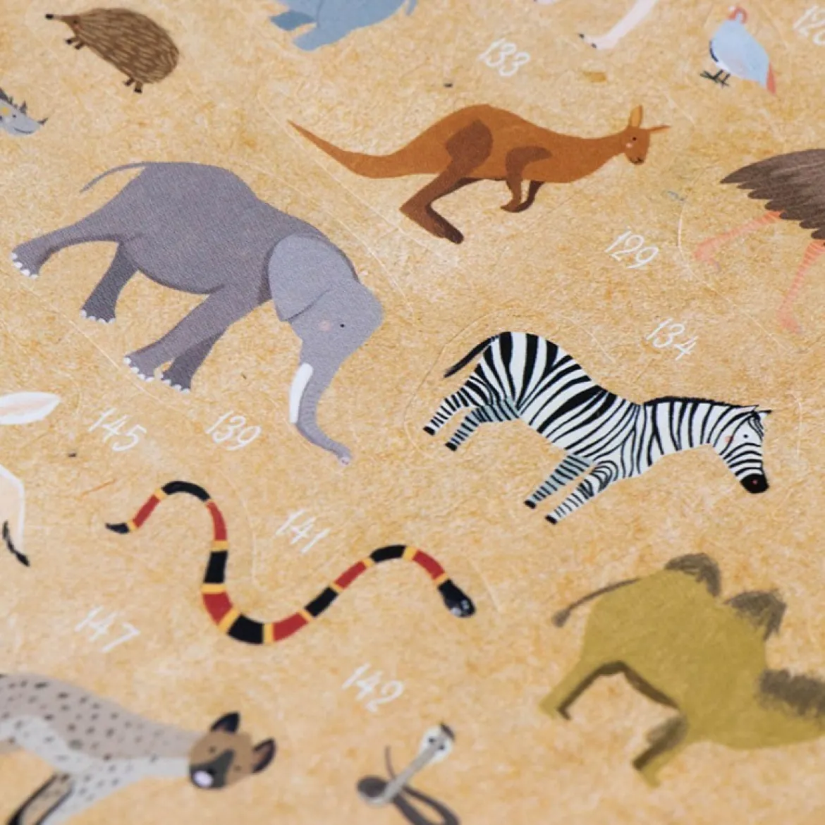 Poster- & Stickerset | Animal World