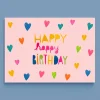 Postkarte zum Geburtstag | Happy happy birthday