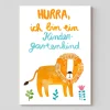 Postkarte zum Kindergartenstart | Hurra, Kindergartenkind
