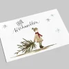 Postkarte zu Weihnachten | Frohe Weihnachten