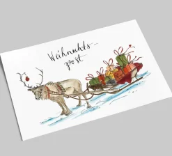 Postkarte zu Weihnachten | Weihnachtspost