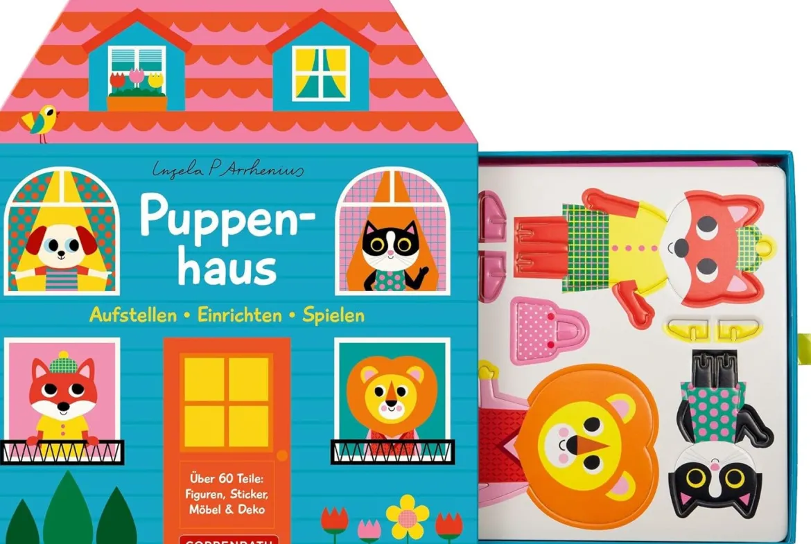 Puppenhaus | Kreatives Spielbuch