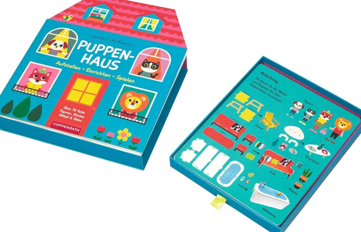 Puppenhaus | Kreatives Spielbuch