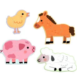 Puzzle Bauernhof | 3, 4, 5 & 6 Teile