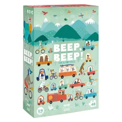 Puzzle Beep Beep | 48 Teile