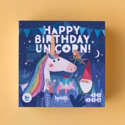 Puzzle Happy Birthday Unicorn | 5 Einzelpuzzle