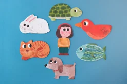 Puzzle I love my pets | 7 Wende-Puzzle