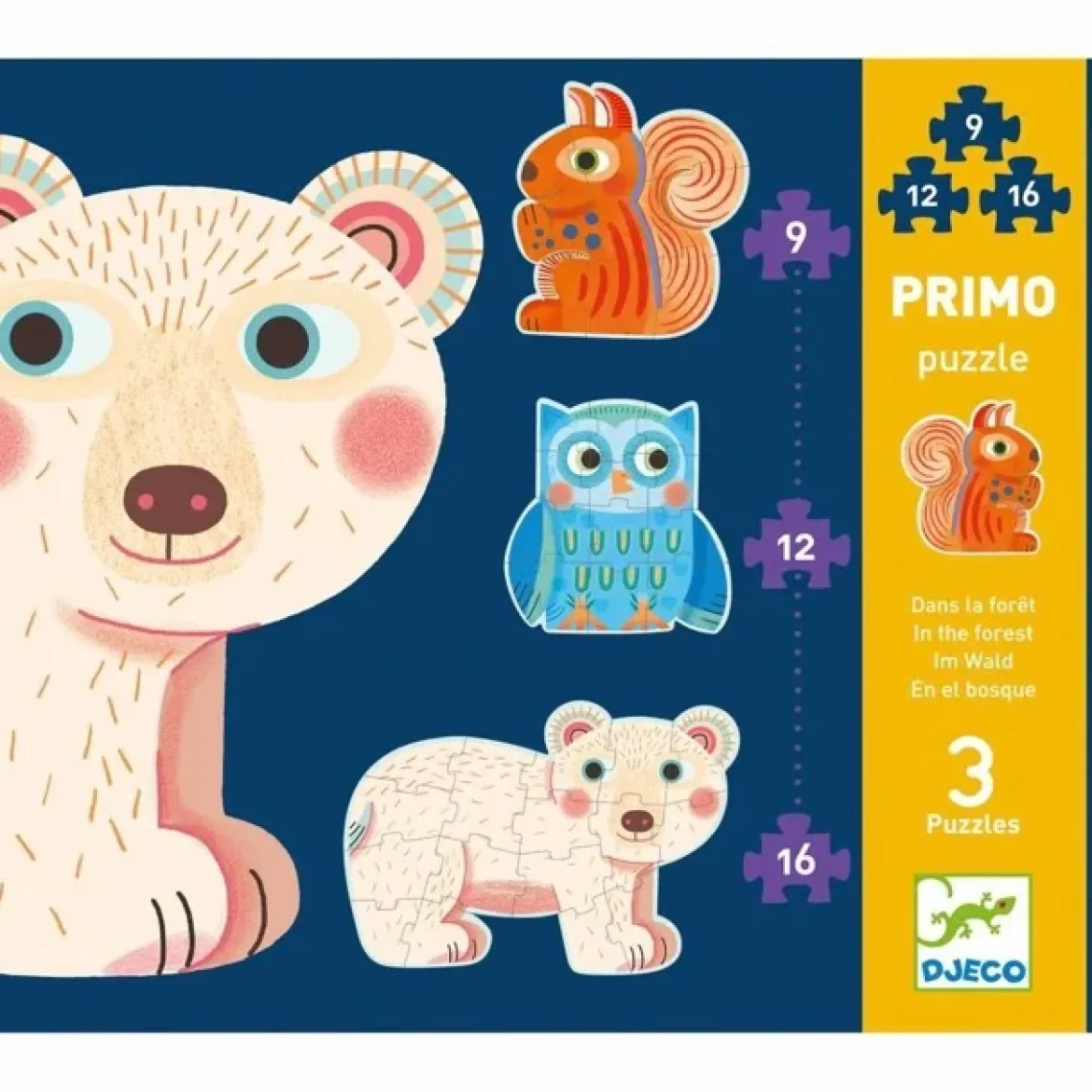 Puzzle Im Wald | 9, 12 & 16 Teile