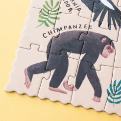 Puzzle Life mit bedrohten Tierarten | 200 Teile