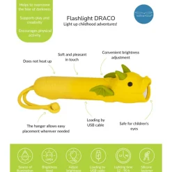 Rabbit & Friends Taschenlampe | Drache