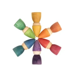 Rainbow Tomtens | 6 Spielfiguren