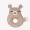 Rassel aus Baby-Alpakawolle | Teddy sandfarben