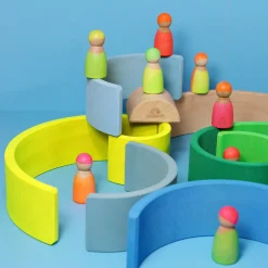 Regenbogen Neongrün | 10 Teile